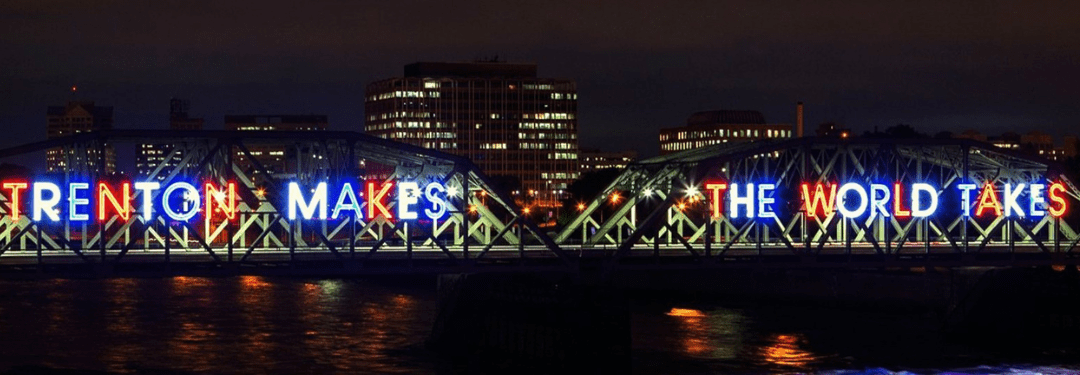 Trenton Makes Bridge Featuring New LED Lighting
