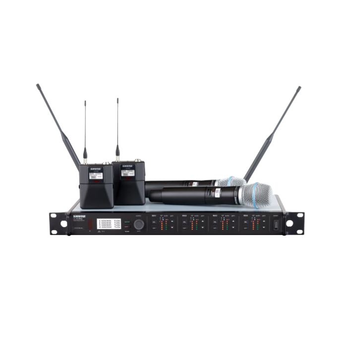 Audio - Microphones - Shure - ULX-D Microphones with stand