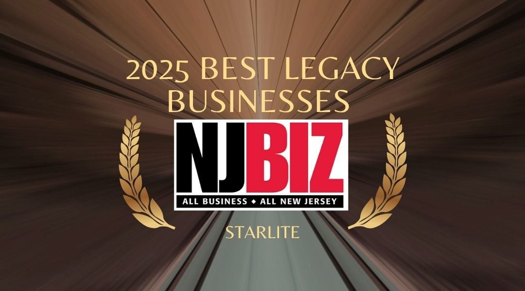 Starlite is a NJBIZ Legacy Business for 2025!