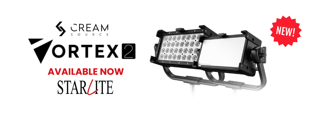 New Creamsource Vortex2 Series | Compact Vortex Lighting from Starlite