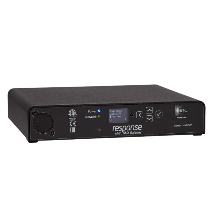 Lighting - DATA DISTRIBUTION - ETC RESPONSE MK2 ETHERNET TO DMXRDM GATEWAY, 4-PORT