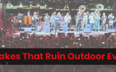 10 Mistakes That Ruin Outdoor Events | AV & Lighting Tips