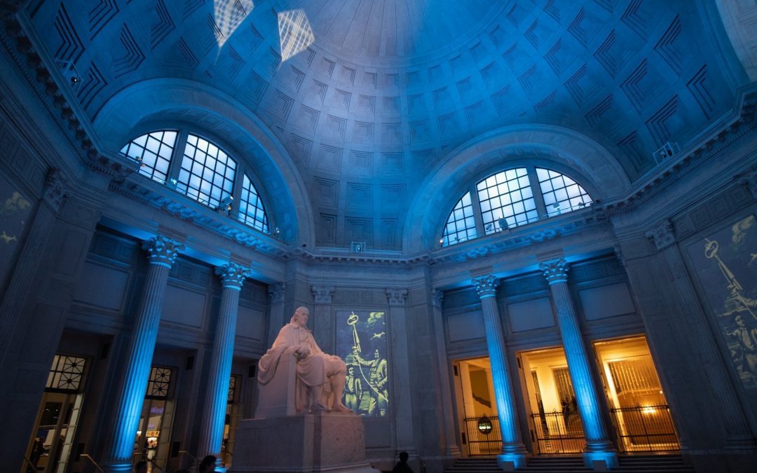 Franklin Hall at the Franklin Institute